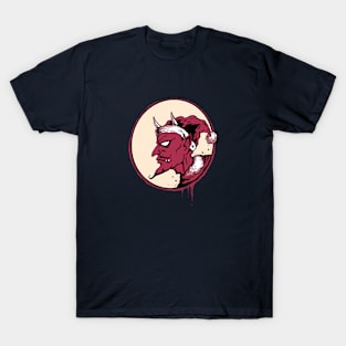 Devil wear santa T-Shirt